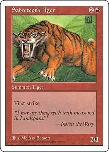 Sabretooth Tiger