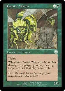 Caustic Wasps