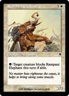 Rampant Elephant
