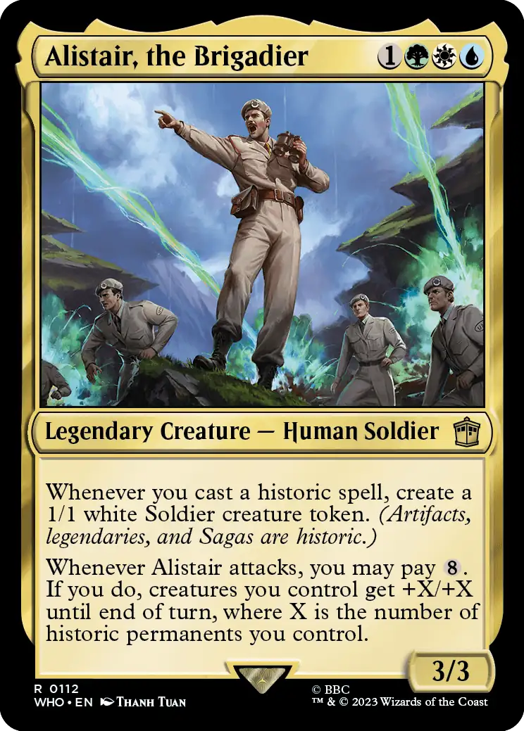 Alistair, the Brigadier