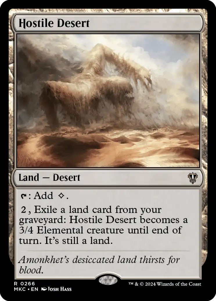 Hostile Desert